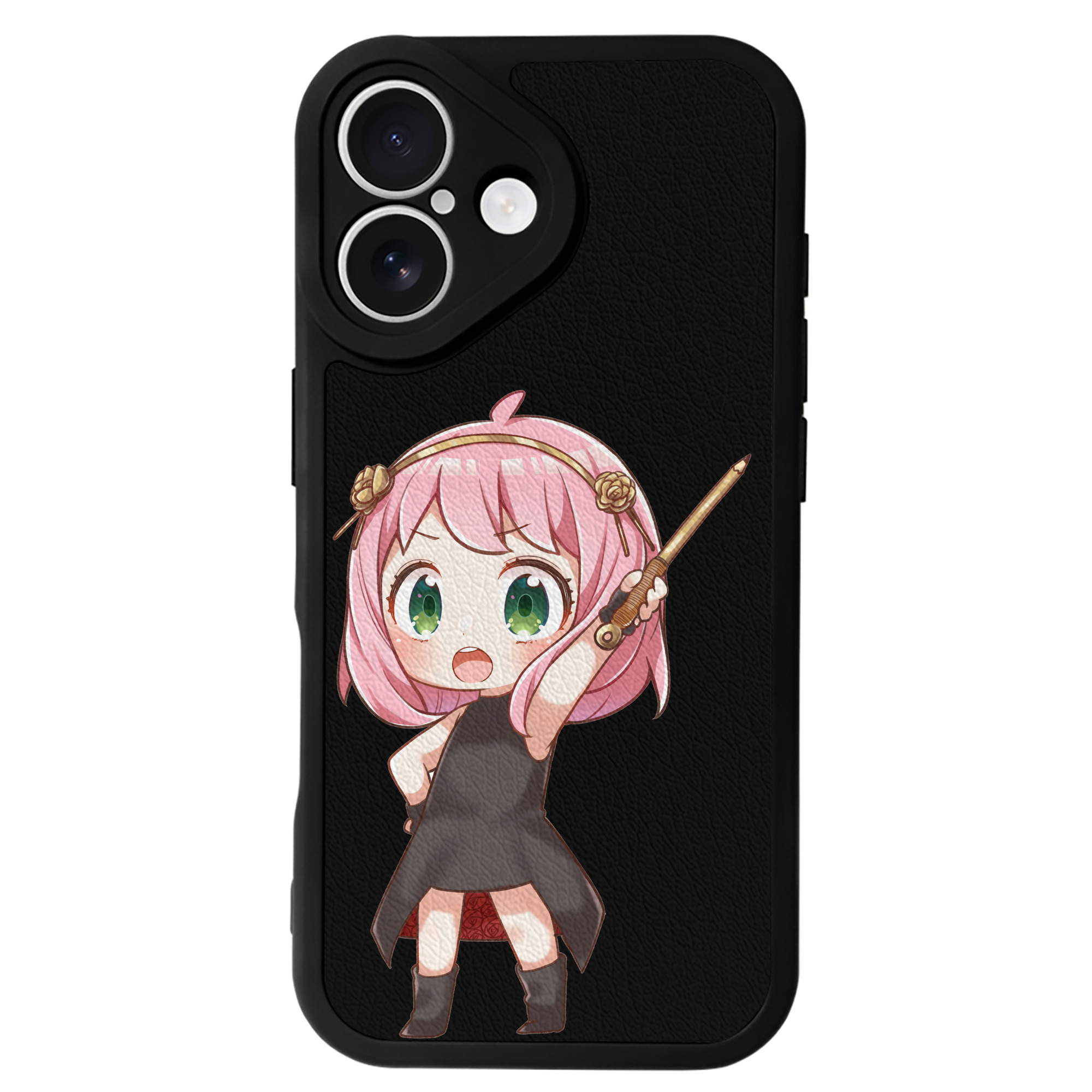 （画像用） SPY×FAMILY间谍家家酒 【iPhone 16シリーズ対応】シリコンスマホケース（レザー調） 材質：シリコン